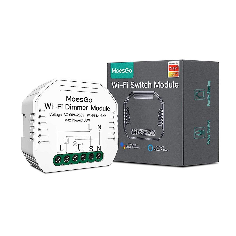 1.jpg سوئیچ روشنایی کم نور الکسا هوشمند MoesGo WiFi - Image 1
