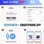 دیاگ بلوتوثی خودرو Vgate مدل vLinker BM Plus - Image 5