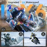 هدست بلوتوث موتور سیکلت Moman مدل H2E - Image 9