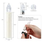 چراغ های شمعی LED کنترل از راه دور - تصویر 4