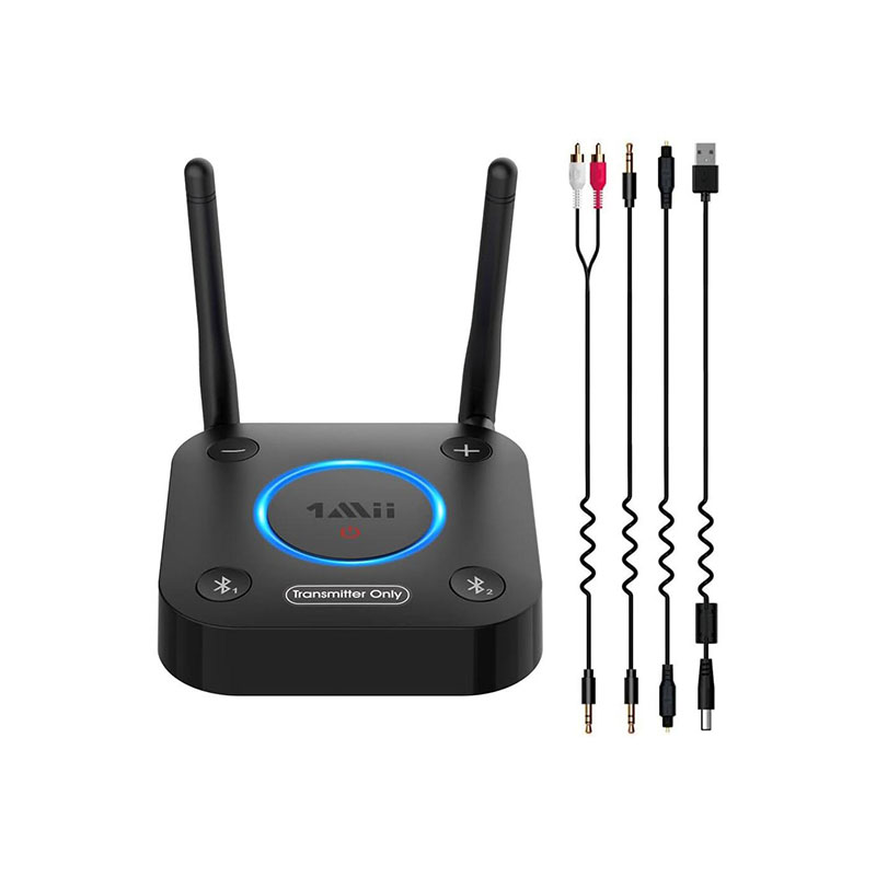 1Mii-B06TX-Bluetooth-5.2-transmitter.jpg فرستنده 1Mii B06TX بلوتوث 5.2 - Image 1