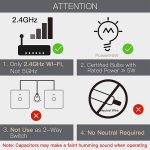 سوئیچ چراغ هوشمند MOES WiFi RF433 - Image 3