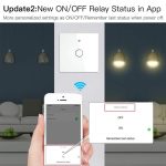 سوئیچ چراغ هوشمند MOES WiFi RF433 - Image 5