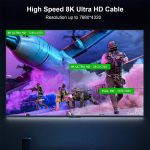 کابل HDMI 2.1 فیبر نوری 8K (48 گیگابیت در ثانیه) - Image 5