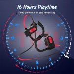 هدفون بلوتوث Shedirmuc Bass - ضد آب IPX7 - Image 2