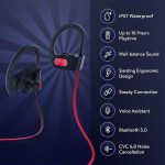 هدفون بلوتوث Shedirmuc Bass - ضد آب IPX7 - Image 5