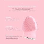 برس سیلیکونی پاک کننده و ماساژور صورت شارژی - Image 4