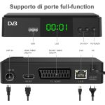 گیرنده دیجیتال DVB-T2C H.265 HEVC برند Dcolor - Image 3