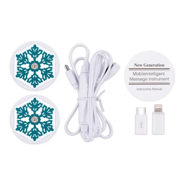 ماساژور برقی 6 حالته تلفن همراه قابل حمل (دستگاه فیزیوتراپی) EMS Mini Massager