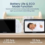 دوربین و مانیتور امنیتی کودک برند Babysense MaxView - Image 5
