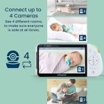 دوربین و مانیتور امنیتی کودک برند Babysense MaxView - Image 7