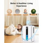 رطوبت گیر 2500 میلی لیتر مدل DH01-D تایمر 48 ساعت فوق العاده ساکت - Image 6