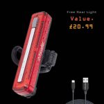 چراغ دوچرخه جلو و عقب برند Cycleafer AUB X - Image 5