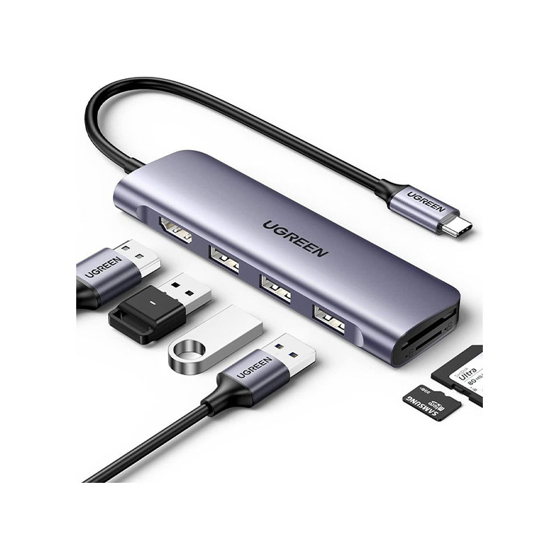 Dock-6-in-1-brand-UGREEN.jpg داک 6 در 1 برند UGREEN - Image 1