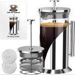 قهوه ساز فرنچ پرس شیشه ای اصل Cafe Du Chateau