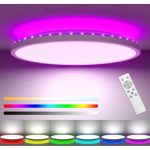 چراغ سقفی LED قابل تنظیم 24 واتی 3200LM دارای ریموت Zemty
