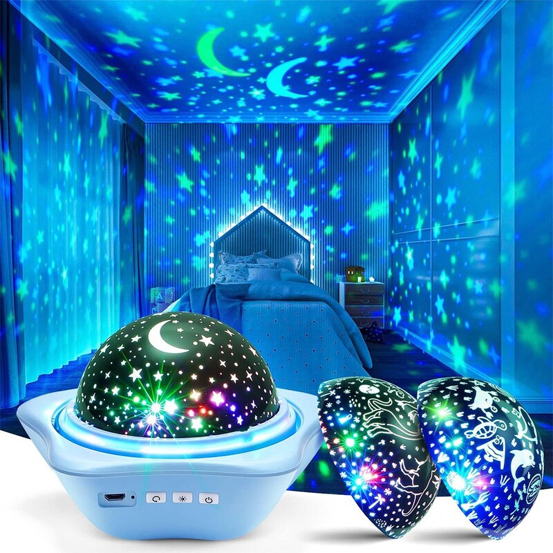 KDxi2TkEC8cNnwZ1YnnbWkJz65MerlByfu77KmOplGyoOGQAmo.jpg_800X800X70.jpg پروژکتور شب خواب 360 درجه چرخش - Image 1