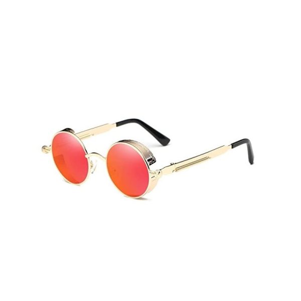 عینک آفتابی HatPanda با قاب فلزی با محافظ Vintage UV400 برای لنز گرد