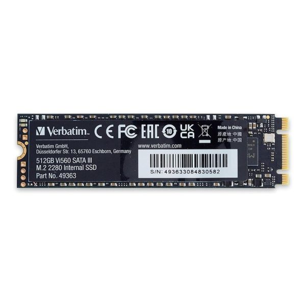 هارد M.2 با ظرفیت 512 گیگابایت برند Verbatim