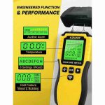 رطوبت سنج چوب و دیوار عالی برند AZUNO WMM-09A - Image 5