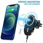 شارژر ماشین بی سیم مغناطیسی WAITIEE با آداپتور QC3.0