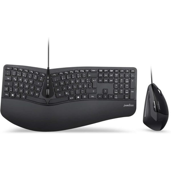 ست کیبورد و ماوس عمودی Perixx Periduo-505