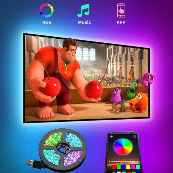 نوار هوشمند تلویزیون LED Romwish RGB