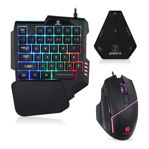 موس و کیبورد گیمینگ ZJFKSDYX C91Pro