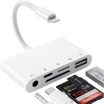 داک 5 در 1 کارت خوان SD برای iPhone