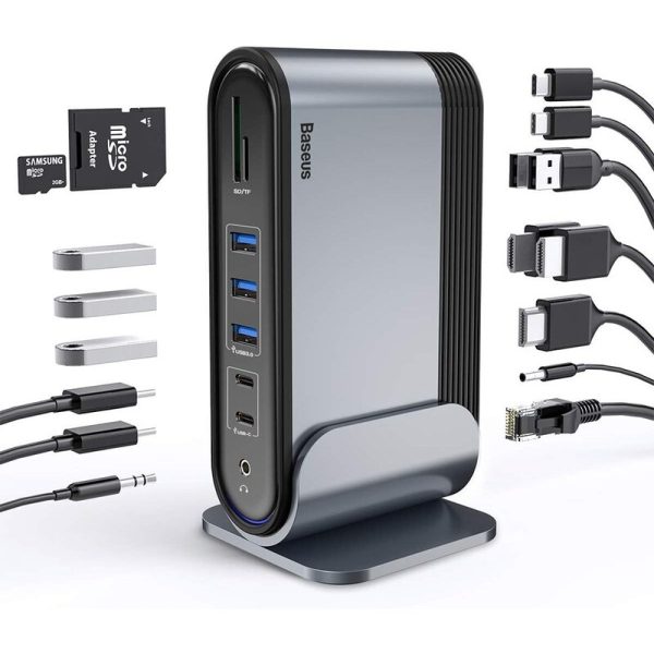 هاب 17 پورت حرفه ای Baseus BS-HUB003