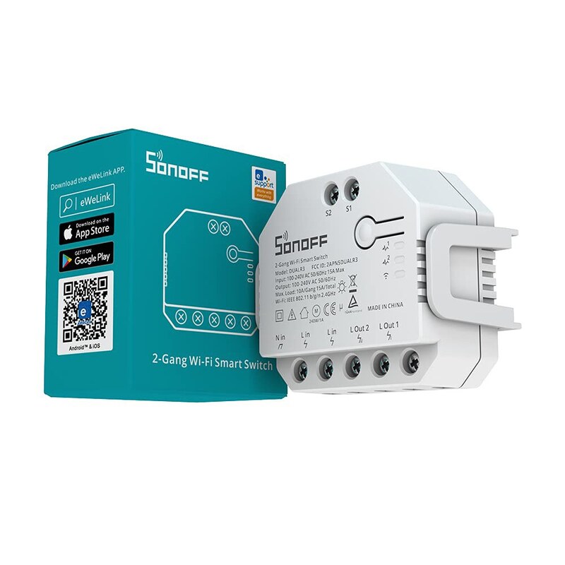 pEMwgBxN9av4tjwc51zevVdtNroTXJLEIrD67U8c0kWWuDUbc9.jpg_800X800X70.jpg سوئیچ Wi-Fi دو رله هوشمند Sonoff DIY DUALR3 - تصویر 1