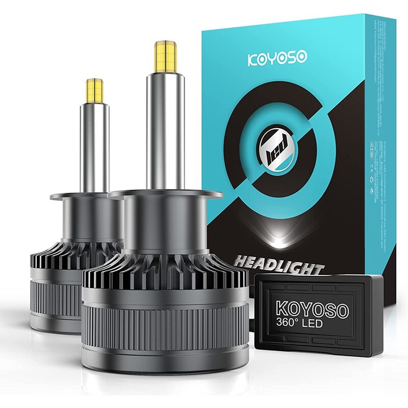 pM4rysNVRz14PXD4mJqc7Ze8mAEC0DF9Dksb8FFh8mXjVoILJL.jpg_800X800X70.jpg هدلایت LED H1 برای ماشین 360 درجه KOYOSO - Image 1