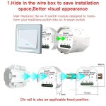 سوئیچ روشنایی کم نور الکسا هوشمند MoesGo WiFi - Image 5
