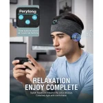 هدفون خواب و هدبند ورزشی بلوتوث Perytong - Image 4