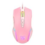 موس گیمینگ ONIKUMA CW905 RGB رنگ صورتی