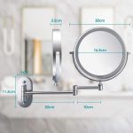 آینه آرایش  LED با بزرگنمایی 10 برابری برند Auxmir