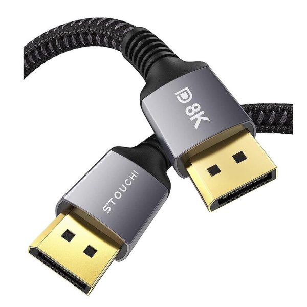 کابل DisplayPort با کیفیت 8K 60Hz Stouchi