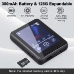 موزیک پلیر 128 گیگابایتی با نمایشگر لمسی 2.4 اینچی - Image 3