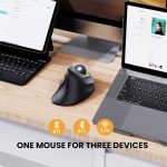 ماوس بی سیم ترک بال ارگونومیک ProtoArc مدل EM03 - Image 4