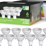 لامپ‌ هالوژن  LED مدل GU10 کلاس A  معادل ۵۰ وات برند sailsco بسته 6 عددی