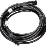 کابل پنل خورشیدی 6 میلی متری طول 10 متر 10 AWG با کانکتورهای سازگار با MC4