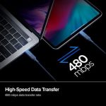 کابل شارژ سریع ۱۰۰ وات USB C مدل ArcWire تبدیل USB C به USB C 2.0 - Image 6