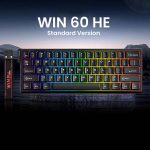 کیبورد گیمینگ مکانیکی AULA WIN60 HE PRO سیمی - Image 2