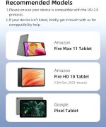 قلم استایلوس متاپن USI 2.0 مدل G1 Air برای آمازون فایر مکس 11، فایر اچ‌دی 10 (نسل سیزدهم، انتشار 2023)، تبلت گوگل پیکسل، فشار 4096 - Image 7