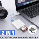 کارت خوان SD & TF   مدل USB C برای اندروید، آیفون - Image 4