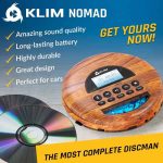 پخش کننده موسیقی و سی دی پلیر KLIM Nomad Wood - Image 3
