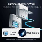 دستگاه اندازه‌گیری کیفیت هوا و دی‌اکسید کربن 5 در 1 هوشمند برند SwitchBot مدل Meter Pro CO2 Monitor - Image 5