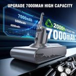 باتری جارو شارژی دایسون V8 و SV10 با ظرفیت 7000 میلی‌آمپر ساعت - تصویر 5