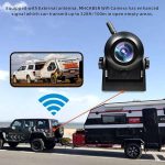 دوربین دنده عقب بی‌سیم مغناطیسی MHCABSR وای‌فای با باتری قابل شارژ، ضد آب IP68 - Image 6