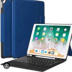 کیف کیبورد بلوتوث IVSO برای آیپد پرو ۱۲.۹ اینچی ۲۰۱۷ (QWERTZ) - کیف/کیبورد و پایه